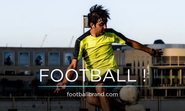 FootballBrand.com - Creative brandable domain for sale